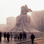 Christo: monumento a vittorio emanuele foto