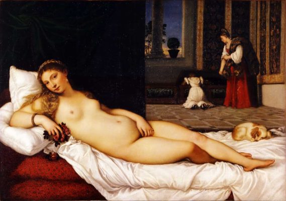 venere di Tiziano a Urbino