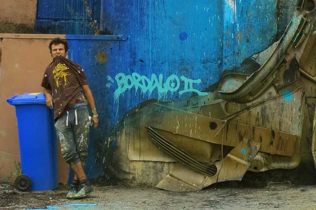 Bordalo II waste art