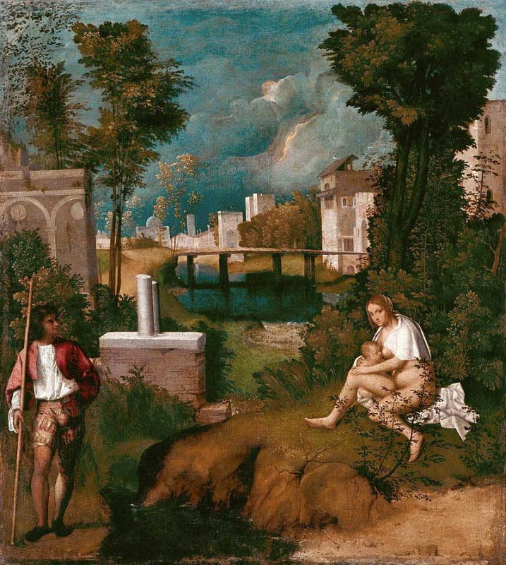 giorgione la tempesta nella lista Pasquale Rotondi