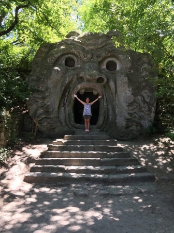 bosco sacro di bomarzo