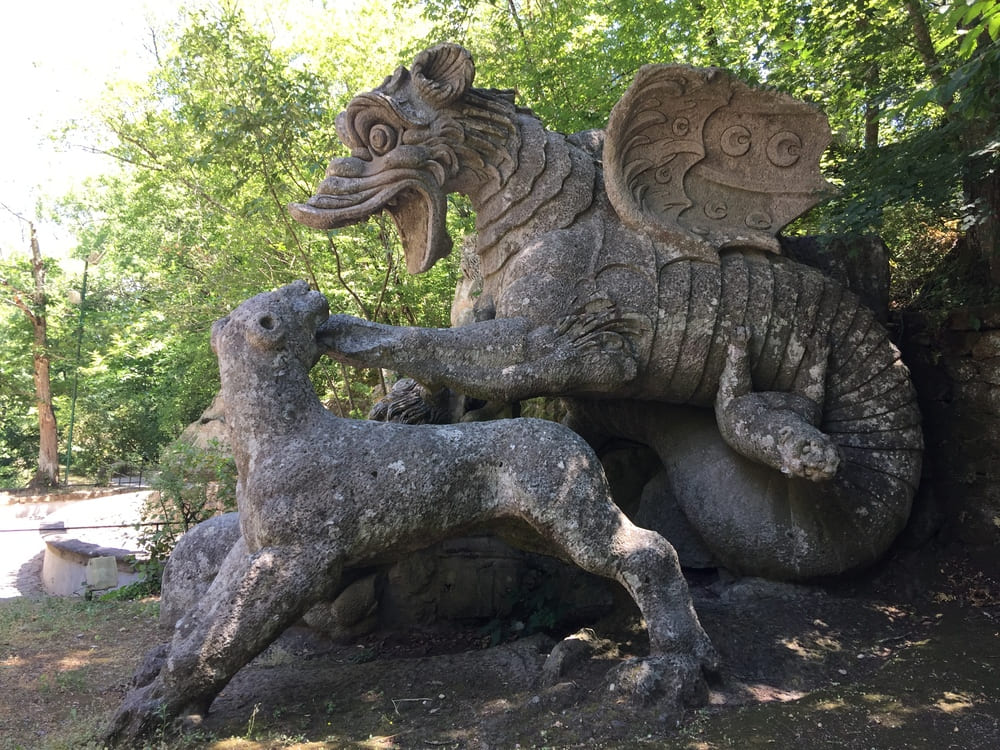 bosco sacro di bomarzo