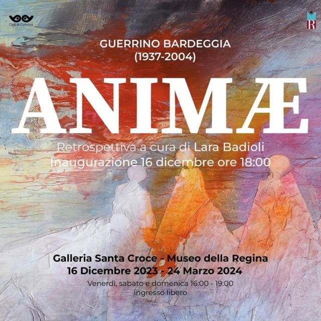 🔸Il 16 dicembre alle ore 18:00 presso la Galleria Santa Croce e il Museo della Regina di Cattolica, si inaugura ANIMÆ di Guerrino Bardeggia, a cura di Lara Badioli.

La mostra dedica maggiore spazio all’ultima fase della sua produzione artistica, in cui protagonisti sono collage che riproducono visioni metafisiche.
“L’obiettivo – spiega Lara Badioli - è quello di raccontare un Bardeggia più intimo, più etereo, più maturo. Un Bardeggia che ci accompagna in una progressiva estensione della propria e personale dimensione. 

Il catalogo della mostra è stato realizzato grazie al generoso contributo di Rivierabanca 

🔸Nel periodo di apertura della retrospettiva saranno organizzati eventi e visite guidate:
- 14 gennaio, ore 17:00, “Alla ricerca dell’oltre: Guerrino Bardeggia visionario”, intervento di Alessandro Giovanardi – Museo della Regina
- 3 marzo, ore 17:00, visita guidata a cura di Alessandro Giovanardi
- 17 marzo, ore 17:00, visita guidata a cura di Lara Badioli

📌La mostra sarà aperta al pubblico dal venerdì alla domenica dalle 16:00 alle 19:00, fino al 24 marzo 2024.

ℹ️ Per informazioni:
Galleria Santa Croce
Via Pascoli, 21
Tel. 0541 / 966577-775
e-mail: museo@cattolica.net

#arte #galleriadarte #bardeggia #museo #mostraarte #artecontemporanea #collageartwork #collage